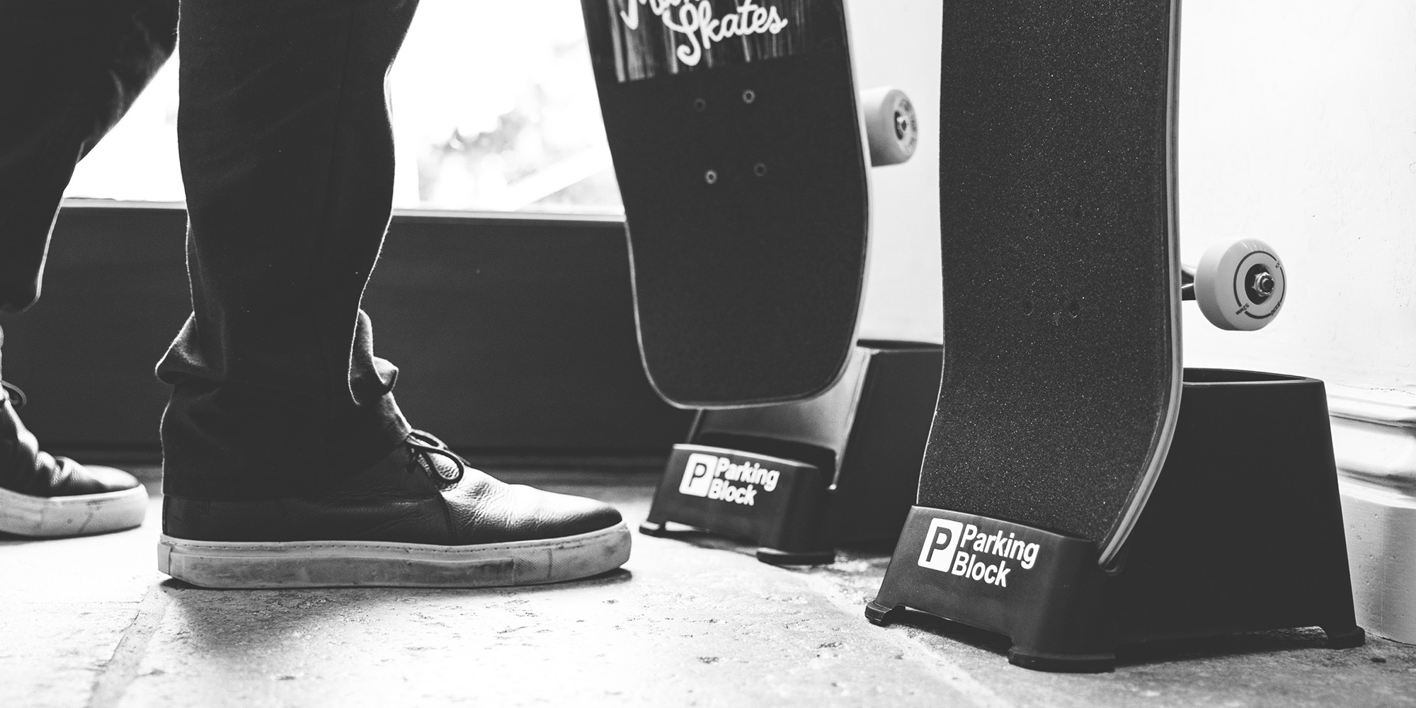 Parking Block – Skateboard Stands